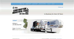 Desktop Screenshot of constructionindustrial.com